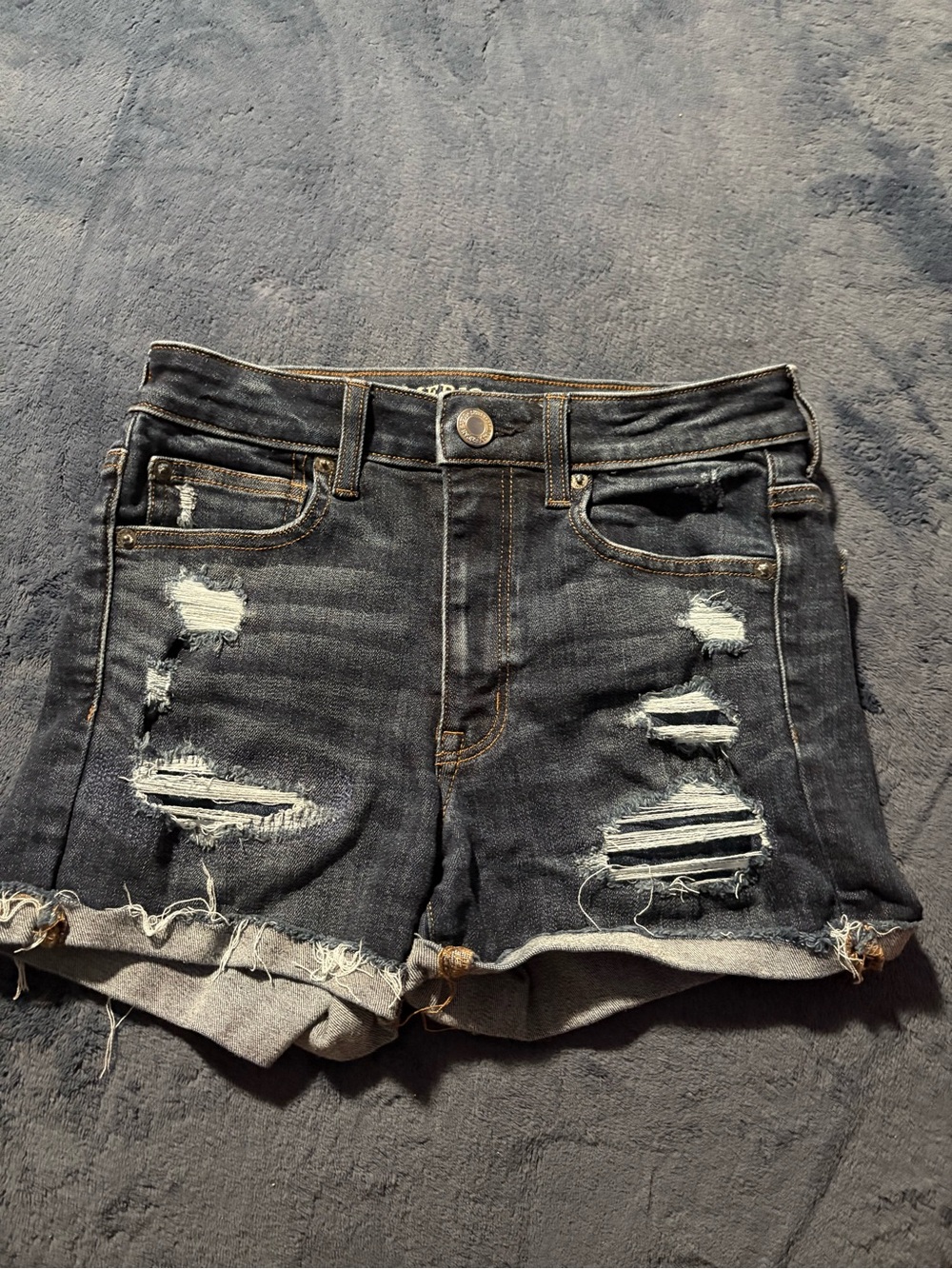 American Eagle Outfitters Distressed Denim Shorts